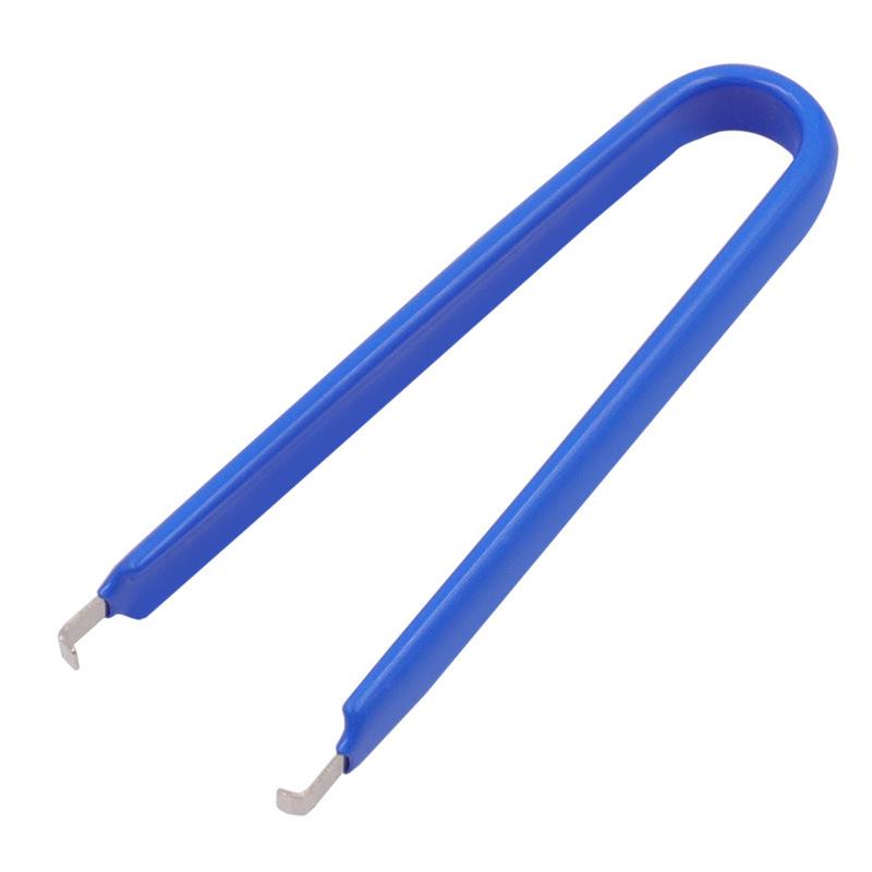 IC Chip Component Puller U-shaped Tweezers синий