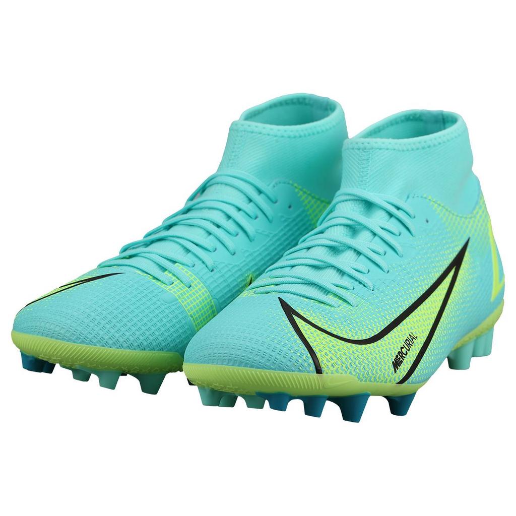 Nike Mercurial Superfly 8 Academy AG Dynamic Turquoise Lime Glow Herren Sneakers Blau CV0842-403