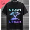 Funny Tornado Graphic Tshirt With Weather Nerd Desgin 100 Cotton Short Sleeve Casual Tshirt For Weather Enthusiasts