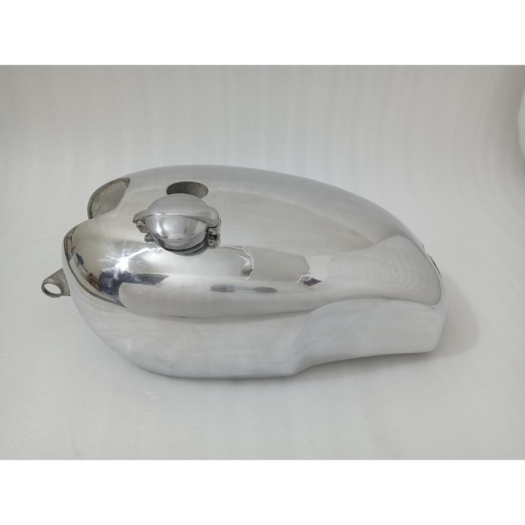 Vincent HRD Petrol Gas Tank With Knee Cushions Ident Chrome Steel |Fit For