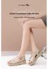Red Dragonfly Women's Thick-Soled Genuine Leather Flat Sandals - Comfortable Summer Style