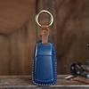 Genuine Leather Key Case Suitable for Q5L/A4L/Q7/A5/Q8/A7L Leather Car Key Cover Protector Fob