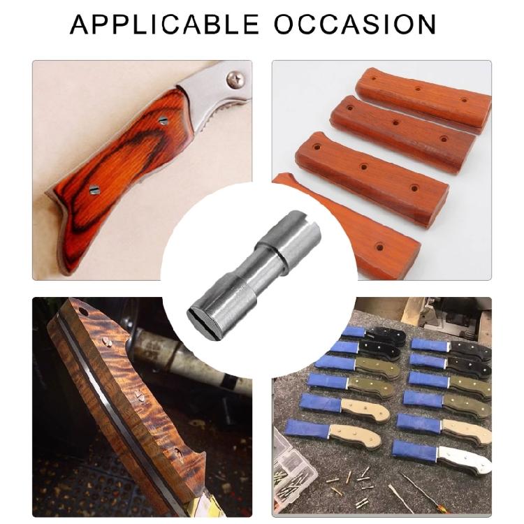 Stainless Steel Bracket Bolt Fasteners Shank Rivets 10Pcs Cutter  Handle Corby Bolts for Improve Grips Countersunk Head