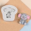 Reusable Silicone Baking Mold With Lovely Animal Design Designing Accent For DIY Dessert Crafts