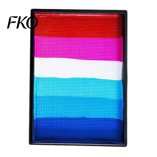 High Pigment Body Paint 50G Rainbow for Face Painting, Makeup Easy Blend Halloween Party Cosplay, Washable Kids Adults Performance