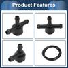 INFINAUTO Front Windshield Washer Nozzle Front Window Spray Nozzle with