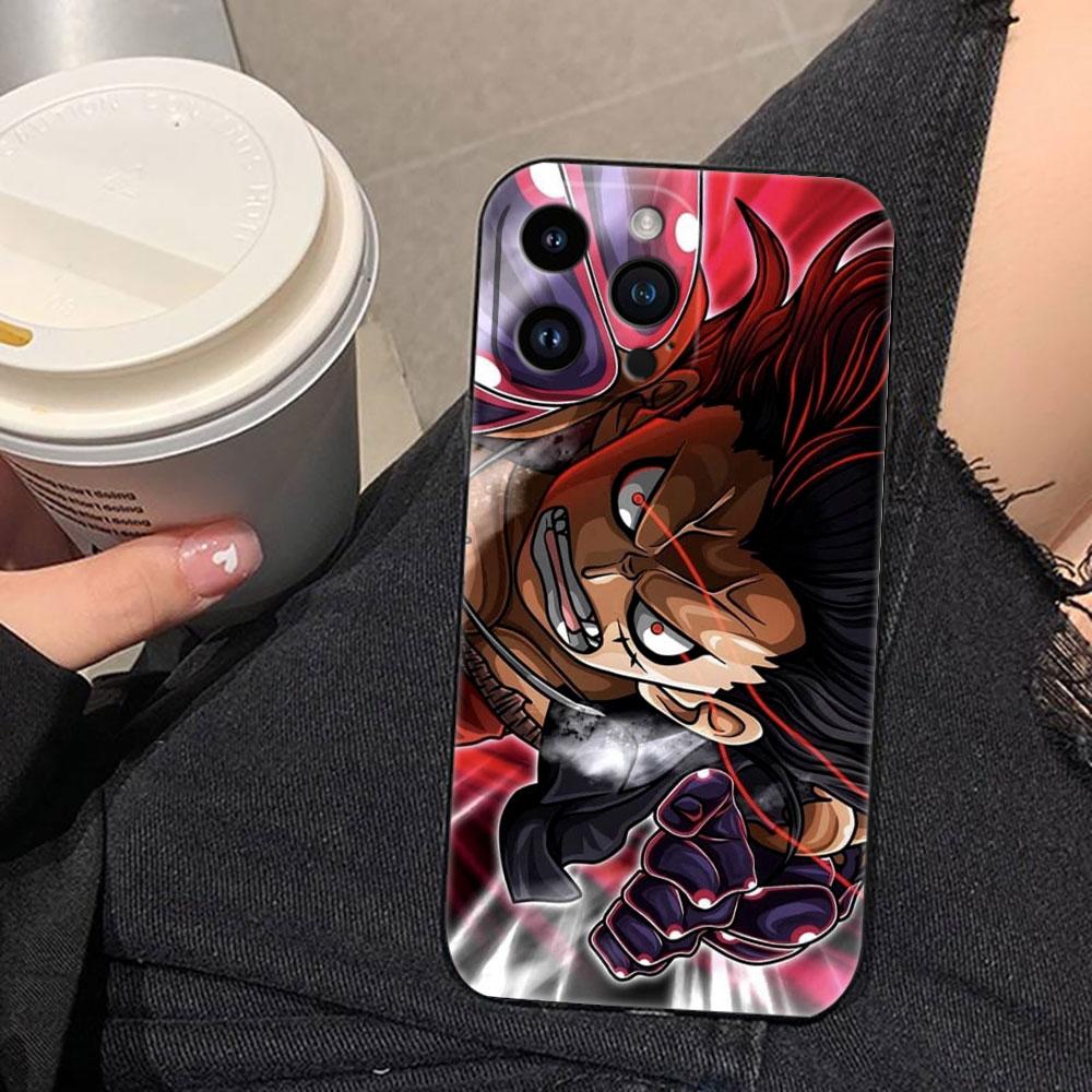 One Piece Monkey D Luffy Nina Cover Phone Case For Iphone Apple 17 AIR 16E 16 15 14 13 12 11 Pro XR Max 8 7 Plus TPU Case Funda
