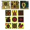 10 Pack of Paper Targets, Self Stickers for Garden Range