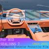 Per BYD SEALIONS 7 Set completo Pellicole interne Copri schermo di navigazione Adesivo Antigraffio Pellicole Protettive Trasparenti Pannello Cambio