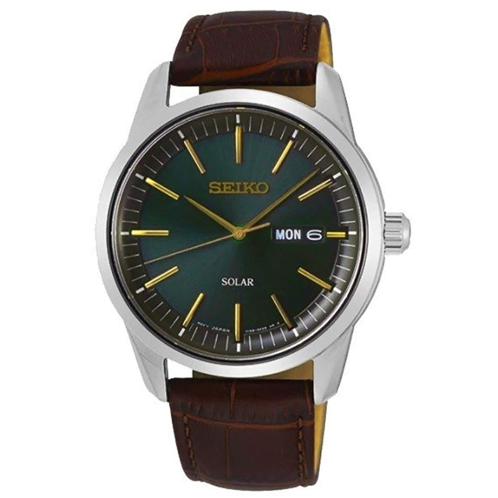 SEIKO Solar Watch 100m Waterproof Sapphire Crystal Overseas Model SNE529P1 [Seiko] Men's [Reimported]