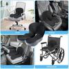 Ergonomic Seat Cushion with Backrest,Suitable for Long Sitting,Car Driving & Desk Work,Washable Office Chair Pad with Posture