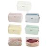 Roses Print Cosmetic Bag Zipper Closure Stylish Storage Bags Portable Organizer for Shopping And Outdoor Family Outings