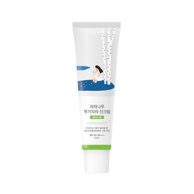 ROUND LAB Увлажняющий легкий солнцезащитный крем с березовым соком 50ml