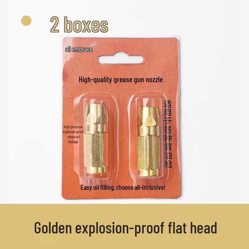 Univerzální tryska pro vysokotlakou mazací pistoli pro bagry