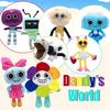 Pluszowa zabawka Dandys World Lalka Dandys World Gra Goob Boxten Pluszowy zwierzak Kwiat Pluszowy kot Królik Pluszaki