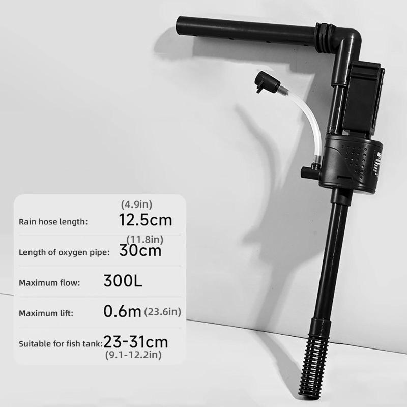 

Аквариумный фильтр с очисткой воды, насос для аквариума, биохимический фильтр, малошумный внутренний фильтр для увеличения кислорода