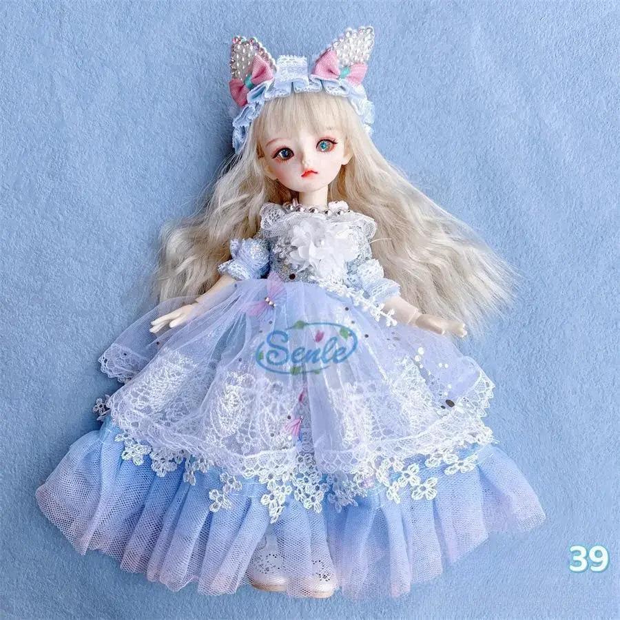 

Кукла Bjd 1/6 Переодевание 30см Куклы Набор платьев Лолита Девочка Игрушка Подарок Аксессуары для кукол Одежда для кукол