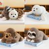 Plush Monkey Toy Cute Cartoon Pp Cotton Filling Soft Short Children Doll Gift
