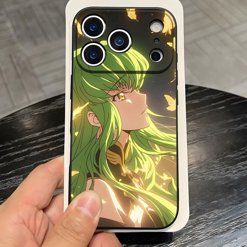 Anime Logo Code Geass Phone Case For IPhone 17 Pro Max 16 15 14 Pro Max 13 11 X Xs Xr 8 7Plus Silicone Cover