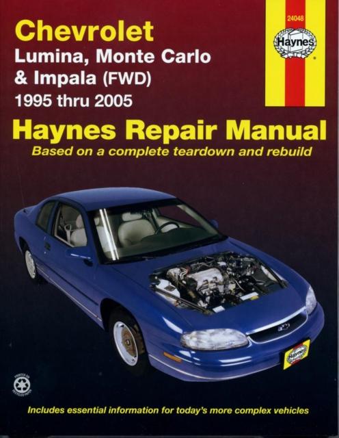Kniha Chevrolet Lumina, Monte Carlo & Impala (FWD) (95 - 05)