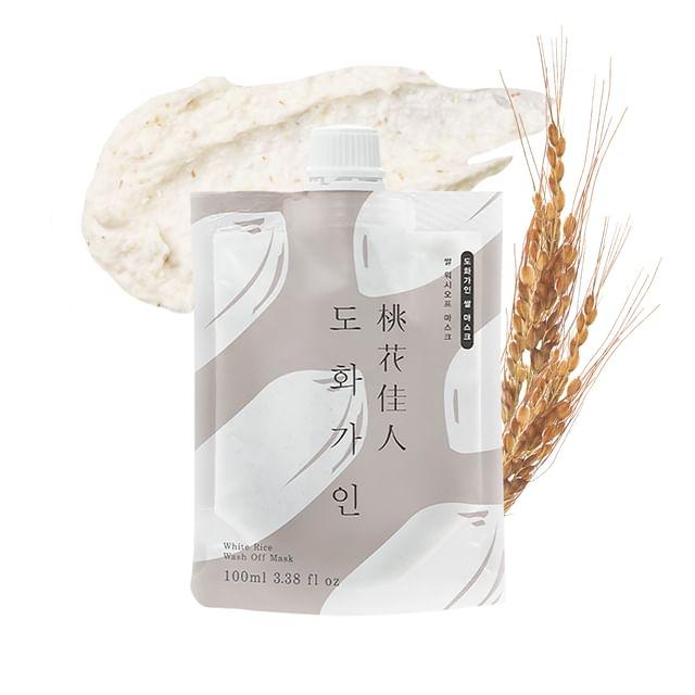 House of Dohwa - Маска-скраб для лица с белым рисом 100ml