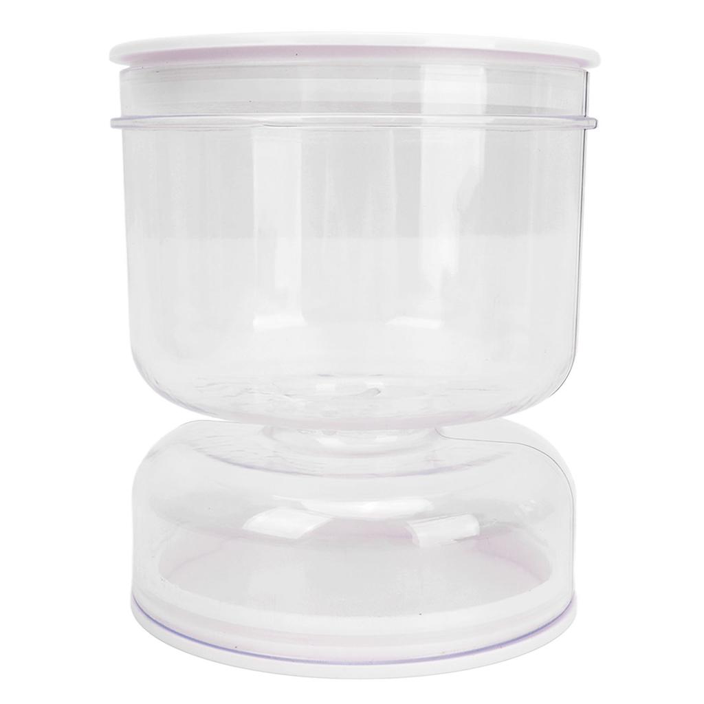 Pickle Jar with Strainer Flip Fork Date Record Hourglass Tight Sealing Dry Wet Separation Food Storage Container for Olives Kitchen