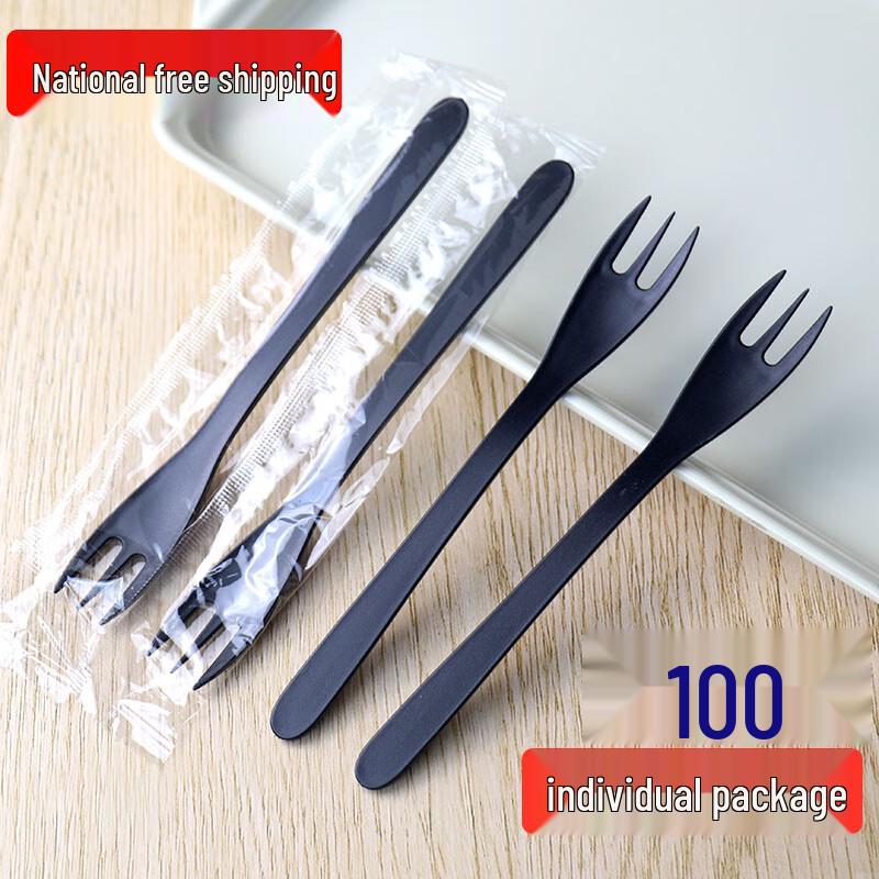 Disposable Plastic Fruit & Cake Forks