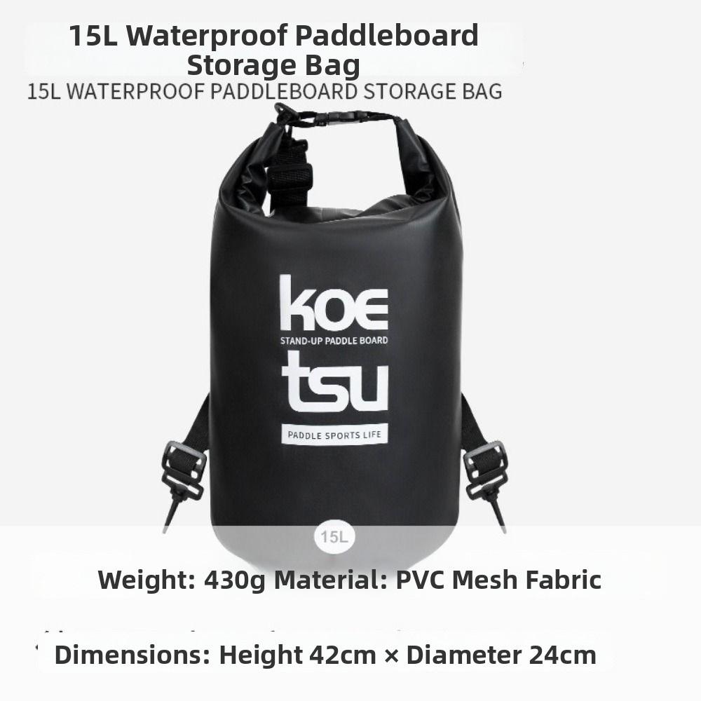 Portable Mesh Deck Bag Oxford Paddle Board Storage Bag Surfboard Bag for Inflatable SUP Seat Kayak