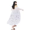 Lamerry Beachwear Bikini Lace Rash White Swimsuit, Cardigan, Cover, Sheer, See-Through Top, Figure-Concealing, Pareo, Guard, Women's,