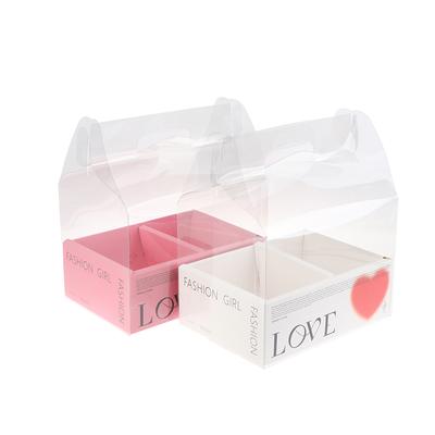 Haustier Klare Kuchenbeutel Geschenkbox Mit Griff Blumen Aufbewahrungsboxen Partygeschenke Dekorative Verlobung Heiratsantrag Feier Zeremonie