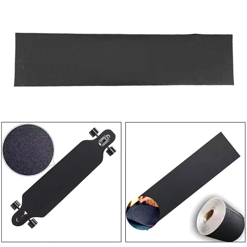 Skateboard Grip Tape Roll Waterproof Skate Board Deck Sandpaper Tape Sheet 81*21Cm Longboard Scooter Grip Tape Accessories