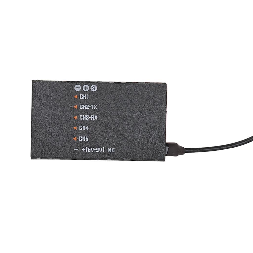 ExpressLRS Micro Receiver Support 5 CH PWM Outputs Failsafe Function with T Antenna for RC Helicopters Cars Boats