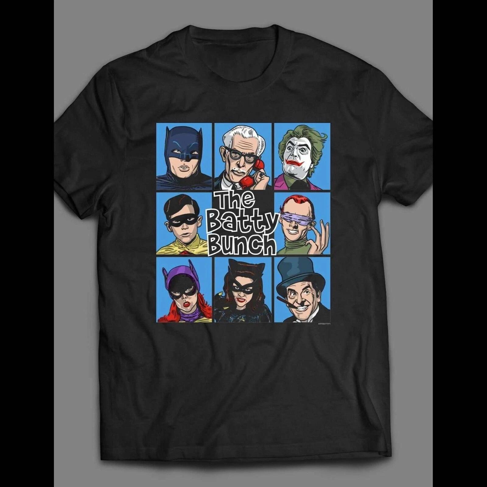 (Officially Licensed) 1960s BATMAN TV SERIES “BATTY BUNCH” SHIRT S