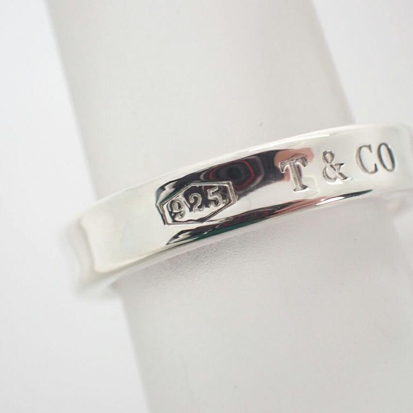 [Folosit] Inel Îngust TIFFANY 925 1837 / Mărimea 9 / j14-9