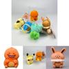 Entzückende Pokemon Plüsch-Schlüsselanhänger mit Pikachu, Schiggy, Glumanda, Bisasam und Evoli Perfekt für Sammler!