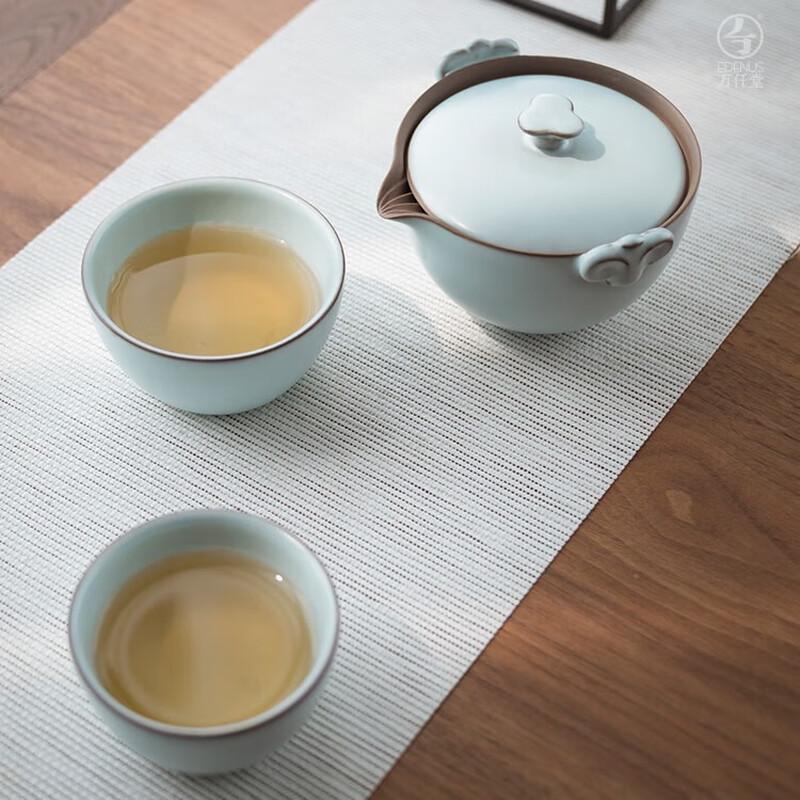 Wanqiantang Portable Ceramic Travel Tea Set