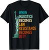 When Injustice Becomes Law Resistance Becomes Duty Unisex T-Shirt