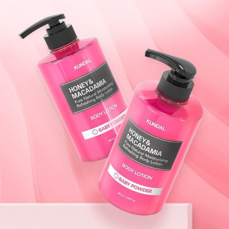 Kundal Honey   Macadamia Body Lotion 500ml Baby Powder