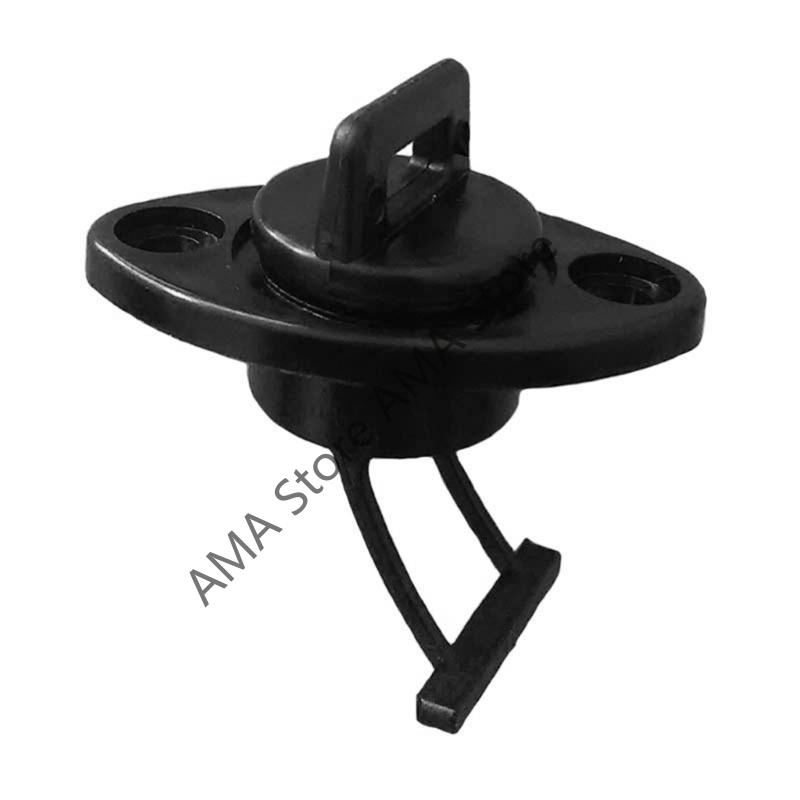 X7JF Marine Drain Plug Stern Wire Plug Bilge Sewage Outlet Kayak Boat Drain ValvePart