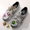 1pc Pearl Butterfly Knot Shoe Charm Pendant,DIY Versatile Handcrafted Bead Decoration for Shoes and Bags,Plastic Material