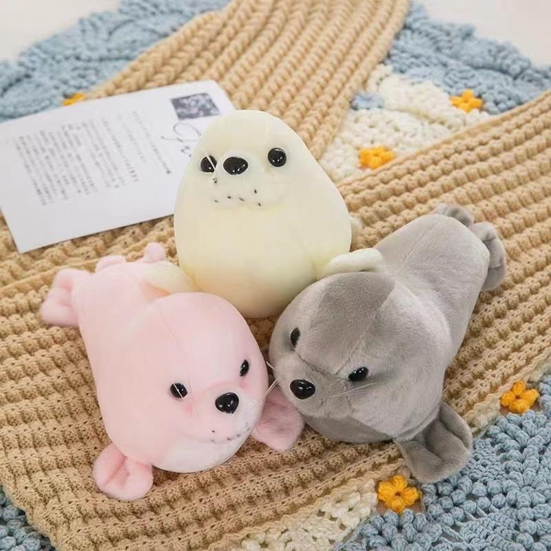 Ocean Phocidae Marine Plush Toy Children Educational Play Seal Gift Festival