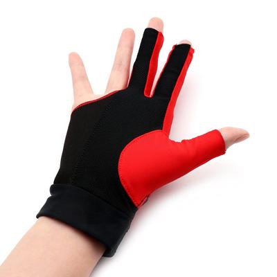 Rękawiczki Bilardowe CUESOUL Black Scorpion, Rękawiczki 3-palczaste, Antypoślizgowe, Unisex…