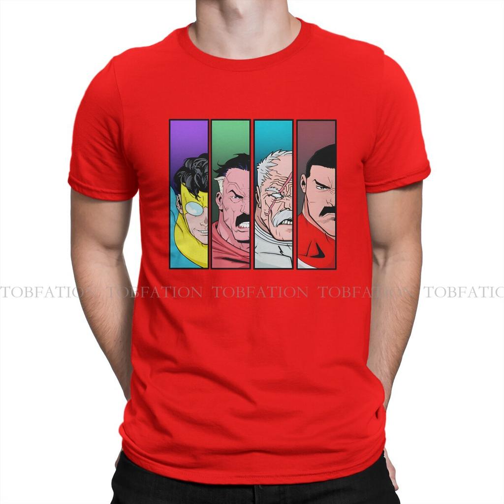 Invincible TV Series Pure Cotton TShirt Viltrumites Basic T Shirt Leisure Men Tee Shirt Printing
