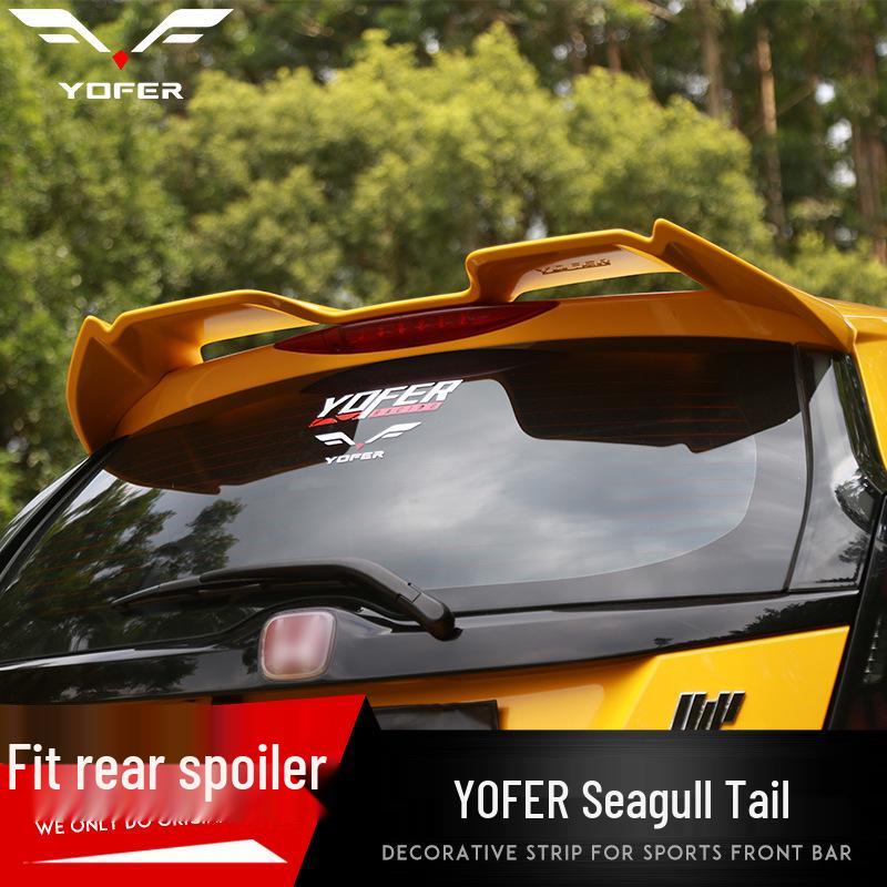 YOFER Sports Rear Wing Spoiler for 14-20 Fit GK5 - Punch-Free Installation