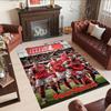 Arsenal Customizable Name Floor Mat Perfect for Living Rooms Hallway Playrooms Balcony Antislip Carpet Anime Office Decor