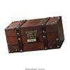 3XUF Chinese Inspire Jewelry Box With Lock Construction Multiple Dividers