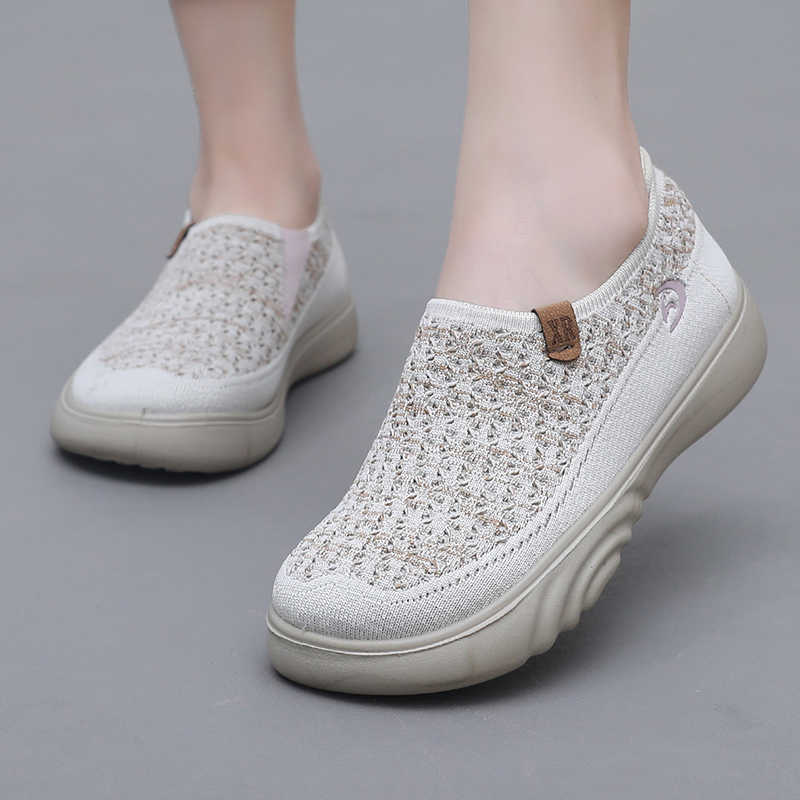 Fashion Slip Resistant Mocacinnes Sneakers Size 44 Woven Athletics Shoes Women Footwear Sport Casuall Tenks Luxury Latest Wide Foot