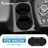Für Mazda CX-5 2017-2025 Silikon Mittelkonsolen-Getränkehalter-Einsatz Anti-Rutsch Staubdichte Aufbewahrungsmatte Innenraum Anti-Kratz Mod Zubehör