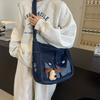 Denim Crossbody Bag for Women Vintage Retro Shoulder Bags Multi-Pocket Leisure Tote Handbag Luxury Designer Female Shopping Bags