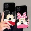 M-Minnie M-Mickey Phone Case for iPhone 16 17 Air 15 14 13 12 11 Pro Max 16E Plus Fundas